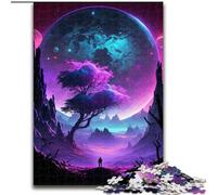 Puzzle 1000 pièces Paysage planétaire Puzzles en Carton, Loisirs créatifs en Famille, Parfait pour Les Anniversaires et Les Vacances 1000 pièces(26x38cm)