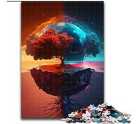 Puzzle 1000 pièces Paysage Planète Alien pour Adultes Puzzle en Carton pour Adolescents et Familles, Décoration DIY Parfaite et Défi Cérébral Taille : 38x26cm