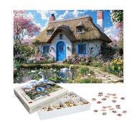Puzzle 1000 Pièces Paysage, Puzzle 1000 Pièces Adultes et Enfants, Puzzles Bois avec Une Boîte d'emballage Exquise, Jeu Éducatif Puzzles Parc, Decoration Maison, Cadeau Femme, Cadeau Homme, -7053