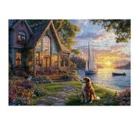 Puzzle 1000 Pieces Paysage, Puzzle Classiques, 70 x 50 cm, Décoration -4557
