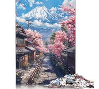 Puzzle 1000 pièces Paysage Urbain coloré Arc-en-Ciel pour Adultes Puzzle Cadeau Halloween en Papier Puzzles pour Adultes 1000 pièces (75 x 50 cm)