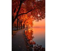 Puzzle 1000 Pieces Paysages d'automne, Jeu éducatif Défi Jouets Stimule Concentration et Imagination, Puzzle Adulte 1000 Pièces 75 x 50 cm