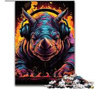Puzzle 1000 pièces Paysages extraterrestres colorés Puzzles pour Adultes Idéal pour Les Amoureux, Cadeau Parfait pour Noël, Nouvel an, Saint-Valentin Taille 38x26cm