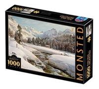 Puzzle 1000 pièces : Peder Mork Monsted - Hiver DToys G