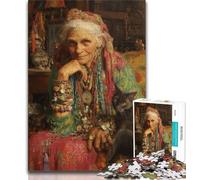 Puzzle 1000 pièces Peinture de Gaston Bussières pour Adultes et Adolescents, Jouets éducatifs, Jeux en Famille, Cadeau d'anniversaire, 50x75cm