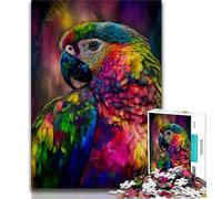 Puzzle 1000 pièces Perroquets fantastiques pour Adultes et Adolescents Jeu éducatif pour Anniversaire et Noël à partir de 14 Ans (50x75cm)