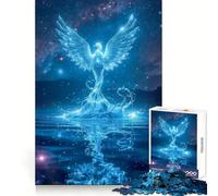 Puzzle 1000 pièces Phénix céleste renaissant des eaux pour Adolescents stimule la mémoire,apaise l’Esprit,Bords Nets,Un Joli Cadeau (38x52cm)