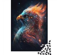 Puzzle 1000 pièces Phénix Oiseau pour Adultes Puzzles en Papier Cadeaux d'halloween Puzzles pour Adultes Jeu éducatif Défi Jouet 1000 pièces (38 x 26 cm)