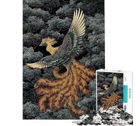 Puzzle 1000 pièces Phénix renaissant de Ses Cendres Idéal pour Les Adolescents pour Passer Le Temps à la Maison Un défi Stimulant pour réduire Le Stress (38x26cm)