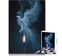 Puzzle 1000 pièces Phénix renaissant de Ses Cendres:Un Passe-Temps paisible et satisfaisant Assemblage Parfait, découpe de précision Dimensions:50x75cm