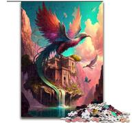 Puzzle 1000 pièces Phoenix au Palais Puzzles pour Adultes Idéal pour Les Amoureux, Cadeau Parfait pour Noël, Nouvel an, Saint-Valentin Taille 38x26cm