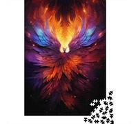 Puzzle 1000 Pièces Phoenix Rising Firebird Artwork Puzzles pour Adultes Améliore La Mémoire Interaction Parent-Enfant Casse-tête Jeux De Société 38x26cm/1000pcs