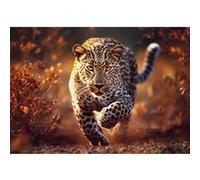 Puzzle 1000 pièces : Photo Odyssée : Léopard sauvage G