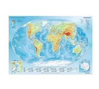 Puzzle 1000 Pièces : Physical Map of the World, Trefl G