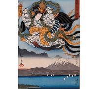 Piatnik Puzzle 5559 5559-Hiroshige-Amaterasu | 1000 Pièces