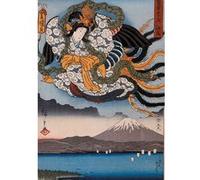 Piatnik Puzzle 5559 5559-Hiroshige-Amaterasu | 1000 Pièces