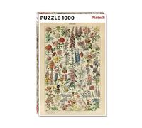 Piatnik Puzzle 1000 pièces Fleurs Millot – Multicolore – Intérieur – Garantie 2 ans