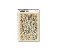 Puzzle 1000 pièces - PIATNIK - Fleurs Millot - Multicolore - Garantie 2 ans - Intérieur