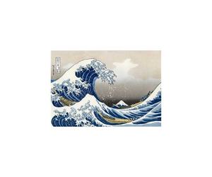Puzzle 1000 pièces Piatnik Hokusai La Vague 50 x 70 cm Multicolore