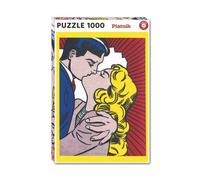 Puzzle 1000 pièces Piatnik Kiss III Pop Art comic Ben-Day Jaune