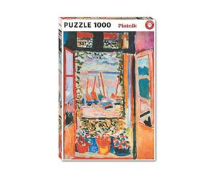 Puzzle 1000 pièces Piatnik Matisse Fenêtre ouverte Orange