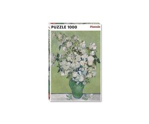Puzzle 1000 pièces Piatnik Van Gogh Bouquet de fleurs blanches Post-impressionniste Vert