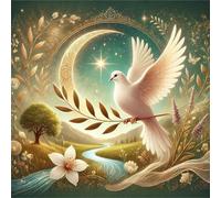 Puzzle 1000 pièces Pigeon paysager,Puzzles pour Adultes Jeux d'activités Familiales,Puzzle à Faire Soi-même pour Décoration Murale de la Maison