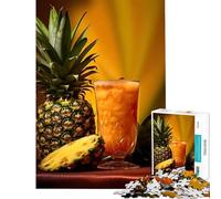 Puzzle 1000 pièces Pina Colada Pop Cocktail Défi cérébral et intellectuel Jouet addictif Jeu Relaxant Décoration Parfaite Cadeau de Père Noël Secret (Dimensions 75x50cm)