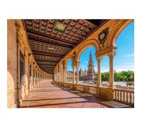 Puzzle 1000 pièces : Place d'Espagne, Séville, Espagne