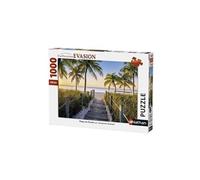 Puzzle 1000 pièces - Plage de Floride - Nathan - Paysage et nature - Adulte - A partir de 12 ans