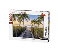 Puzzle 1000 pièces - Plage de Floride - Nathan - Paysage et nature - Adulte - A partir de 12 ans