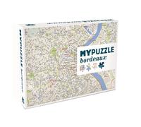 Puzzle 1000 pièces : Plan de la ville de Bordeaux MyPuzzle Bordeaux