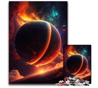 Puzzle 1000 pièces Planète Géante Gazeuse, Puzzle pour Adultes, Jeu de réflexion pour Adolescents, pour Les fêtes 26x38cm/10,23x14,96 Pouces