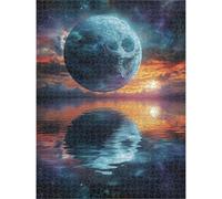 Puzzle 1000 Pièces, Planète & Océan Puzzle en Bois Durable 1T#2367 | Puzzle en Bois, Découpe de Précision, Encres aux Couleurs Vives, Loisir Relaxant, Décoration Intérieure, Cadeau, 50x75cm
