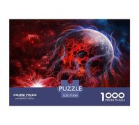 Puzzle 1000 pièces Planète Spatiale pour Adultes et Puzzle en Bois pour Les Amateurs de Puzzles 1000 pièces (75 x 50 cm)