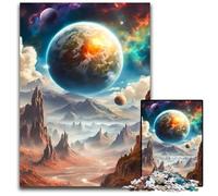Puzzle 1000 pièces Planète Verte Puzzles en Papier pour Adultes Idéal pour Les Anniversaires Noël et Halloween 1000 pièces (38 x 26 cm)