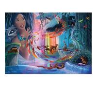 Ravensburger - Puzzle Adulte - Puzzle 1000 pièces - Pocahontas (Collection Château Disney Princ.) - Adultes et Enfants à partir de 14 Ans - Puzzle de qualité supérieure - Disney - 12001344