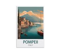 Puzzle 1000 pièces, Pompéi, Italie, Affiches, 1000 pièces de Papier Adulte, Puzzles paysagers pour Enfants, Jouets d’Apprentissage, Cadeaux 38x26cm