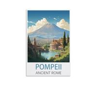 Puzzle 1000 pièces, Pompéi, Rome Antique. Puzzle 1000 pièces pour Adolescents et Enfants. Jeu de réflexion Stimulant. 38 x 26 cm.