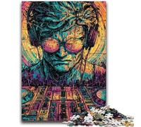 Puzzle 1000 pièces Pop-Art Michel-Ange Statue de David Puzzles pour Adolescents, Jouets éducatifs et éducatifs Jeux de Famille Cadeaux pour Amis et Famille (50x75cm)