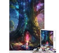 Puzzle 1000 pièces « Portail vers l'inconnu Décoration intérieure Jouet Idée Cadeau Jeu Pratique et Anti-Stress Dimensions 38x26cm