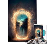 Puzzle 1000 pièces Portail vers Un Nouvel Univers Jeu de réflexion Stimulant l'intelligence Jouet addictif Cadeau d'anniversaire Défi Difficile (Dimensions 38x52cm)