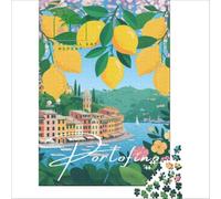 Puzzle 1000 pièces Portofino Italy | Améliorer sa mémoire Activités ludiques à la maison réduction du stress intéressante 38x26cm