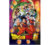 Clementoni - Dragonball Dragonball-1000 pièces, Affiche Incluse, Anime, Manga, Puzzle Super-héros, Amusement pour Adultes, fabriqué en Italie, 39919, Multicolore