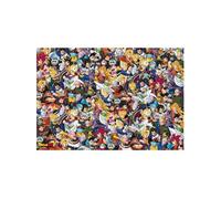 Clementoni - Dragonball Impossible Dragon Ball-1000 Pièces, Affiche Inclus, Puzzle Difficile, Fun pour Adultes, Made in Italy, 39918, Multicolore