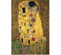 Puzzle 1000 pièces + poster : Le Baiser, Klimt