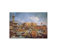 Clementoni - Puzzle 1000 pièces Canaletto (Museum Collection) 70 x 50 cm avec poster Éco-conçu