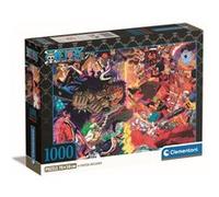 Puzzle 1000 pièces + poster : One Piece Clementoni G