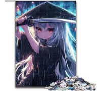 Puzzle 1000 pièces pour Adolescentes, Anime Girl, à partir de 14 Ans, décoration d'intérieur, pour Toute la Famille et Les Amis (Taille 26x38cm)