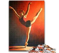 Puzzle 1000 pièces pour Adolescentes, Ballerine, Jouets éducatifs, décoration d'intérieur Unique et Cadeaux pour Les 14 Ans et Plus, 50x75cm